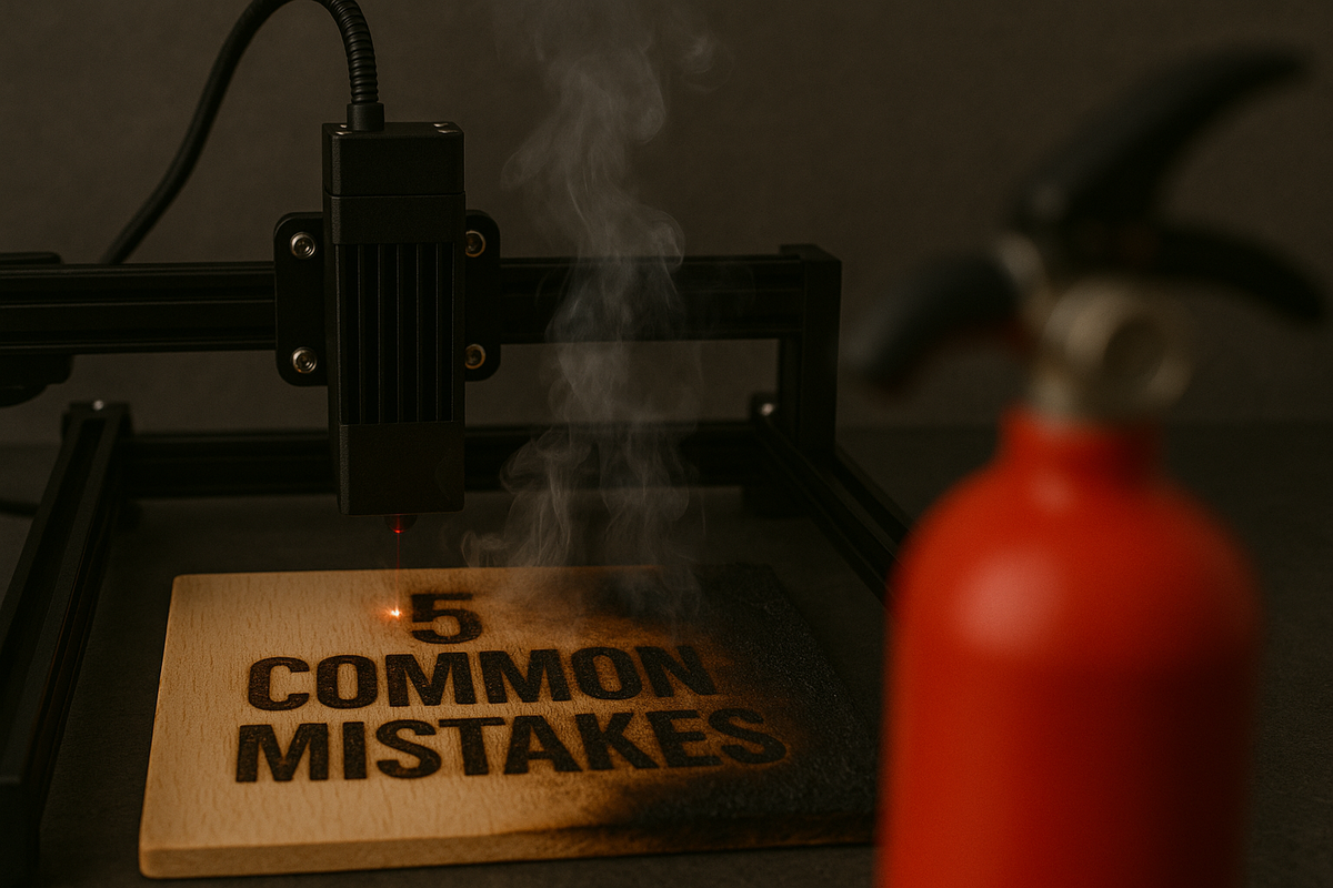 So, You Bought a Laser Engraver. My Condolences. Here Are 5 Mistakes You're Probably Making