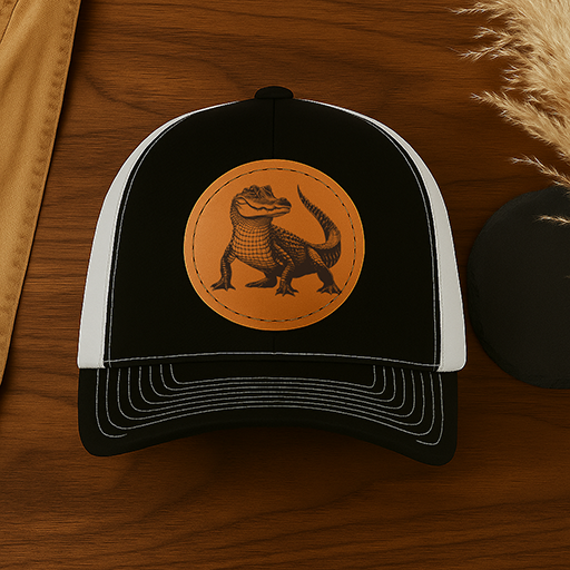 Engraved hat patch